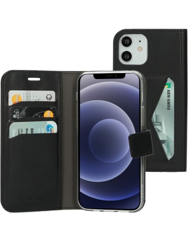 Mobiparts Classic Wallet case Apple iPhone 12/12 pro black