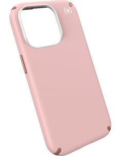 Speck Presidio2 Pro + MS Apple iPhone 15 Pro Dahlia Pink - with Microban Smartphone accessoires 2