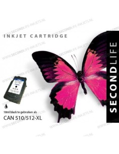 SecondLife - Canon PG 510 / 512 Black