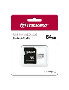 TRANSCEND 64GB UHS-I U1 microSD