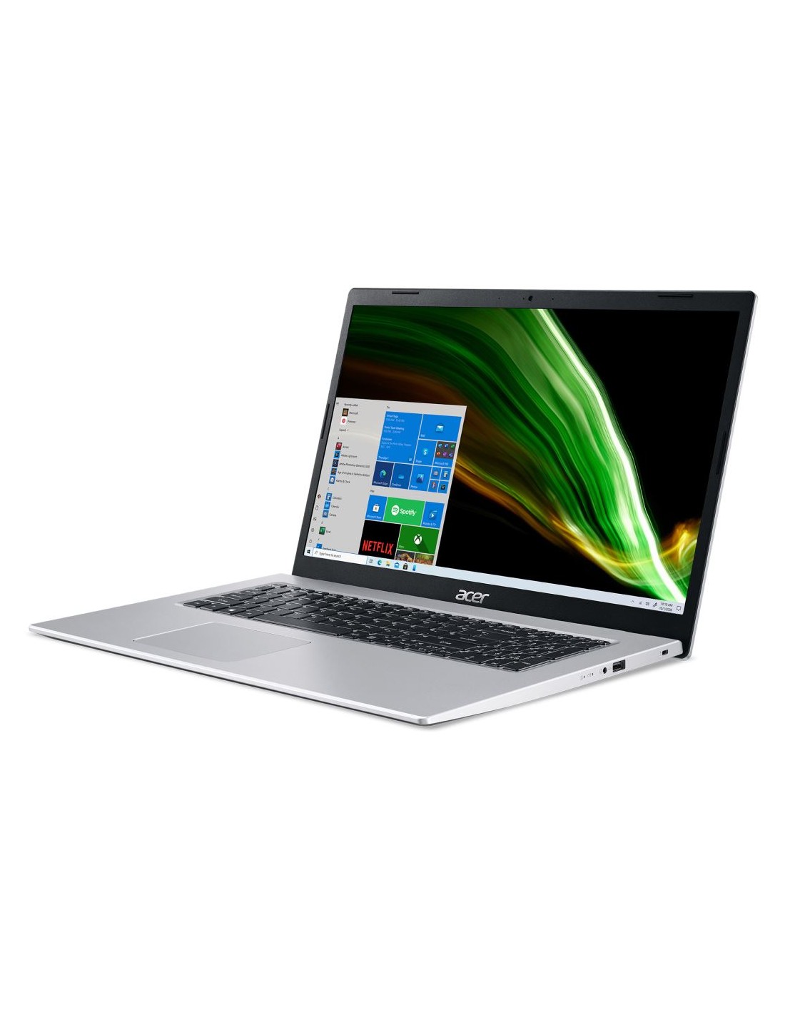 Aspire 3 A317-53-52XA - 17.3i FHD/i5-1135G7/8GB/512GB SSD/Iris Xe Graphics/Silver/No ODD/Qwerty//Win11 Home
