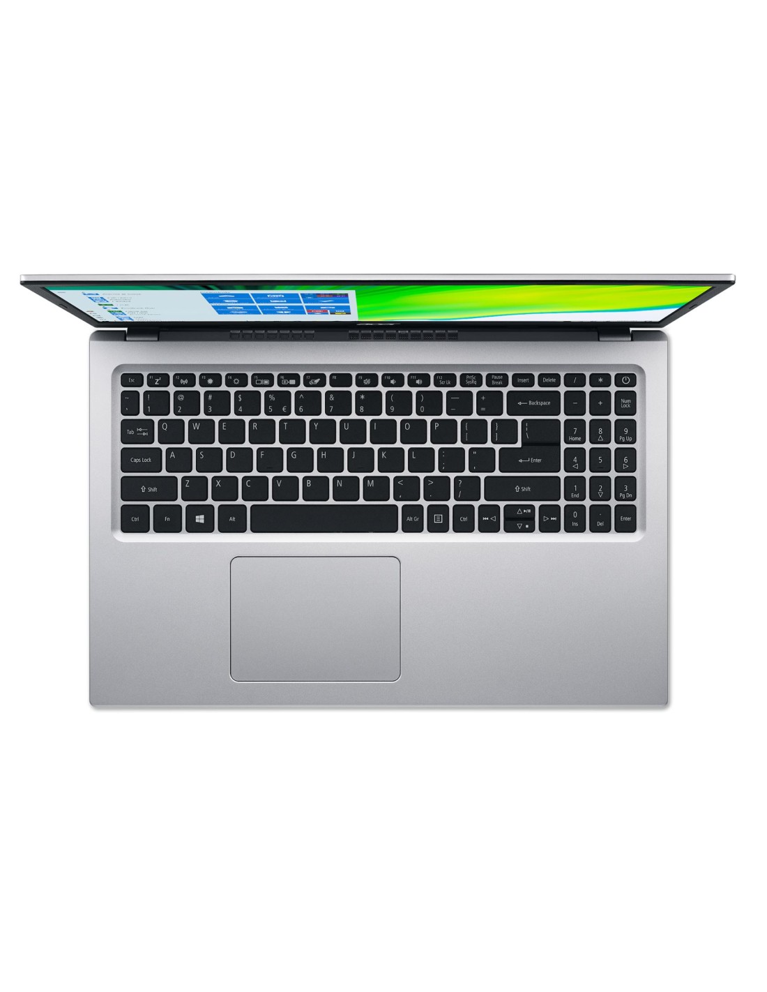 Aspire 5 A517-52-74ZJ - 17.3i FHD IPS/i7-1165G7/16GB/1TBSSD/Iris Xe Graphics/NoODD/Fingerprint Reader/Win10 Home/Silver QWERTY