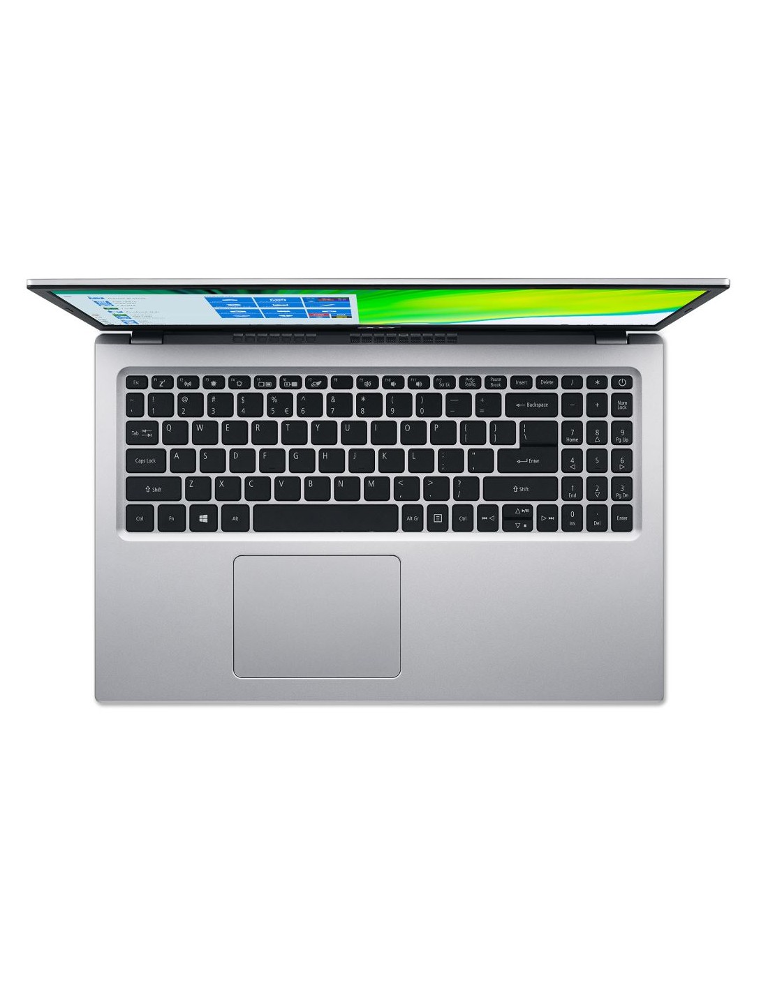 Aspire 5 A517-52-74ZJ - 17.3i FHD IPS/i7-1165G7/16GB/1TBSSD/Iris Xe Graphics/NoODD/Fingerprint Reader/Win10 Home/Silver QWERTY