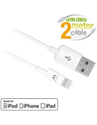 Ewent USB to Lightning cable 2M Smartphone accessoires