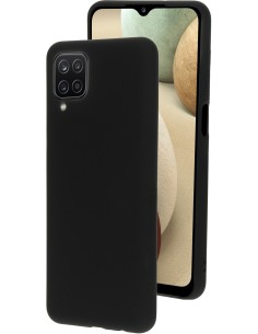 Mobiparts Silicone Cover Samsung Galaxy A12 (2021) Black