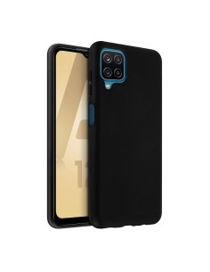 Mobiparts Silicone Cover Samsung Galaxy A12 (2021) Black 2