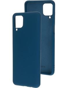 Mobiparts Silicone Cover Samsung Galaxy A12 (2021) Blueberry Blue 2