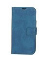 Mobiparts Classic Wallet Case Samsung Galaxy S22 Steel Blue