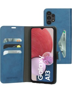 Mobiparts Classic Wallet Case Samsung Galaxy A13 4G (2022) Steel Blue
