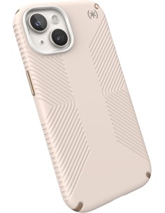 Speck Presidio2 Grip Apple iPhone 16e 15 14 13 Bleached Bone -  with Microban