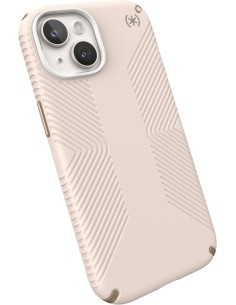 Speck Presidio2 Grip Apple iPhone 16e 15 14 13 Bleached Bone -  with Microban 2