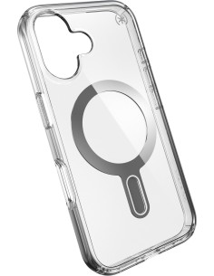 Speck Presidio Perfect Clear + ClickLock Apple iPhone 16 Clear -  with Microban