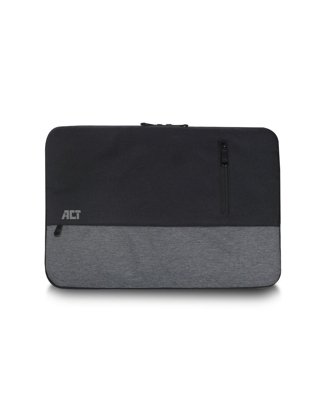 ACT AC8545 notebooktas 39,6 cm (15.6") Opbergmap/sleeve Zwart, Grijs