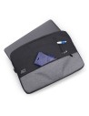 ACT AC8545 notebooktas 39,6 cm (15.6") Opbergmap/sleeve Zwart, Grijs