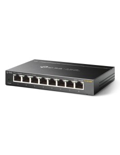 TP-Link TL-SG108E Managed L2 Gigabit Ethernet (10 100 1000) Zwart