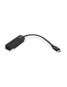 ACT AC1525 tussenstuk voor kabels USB Type-C SATA 7-pin + 15pin Zwart