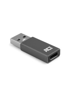 ACT AC7375 tussenstuk voor kabels USB Type-C USB Type-A Grijs