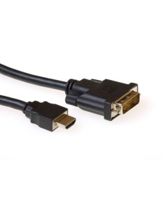 ACT AK3739 video kabel adapter 1 m HDMI DVI-D Zwart