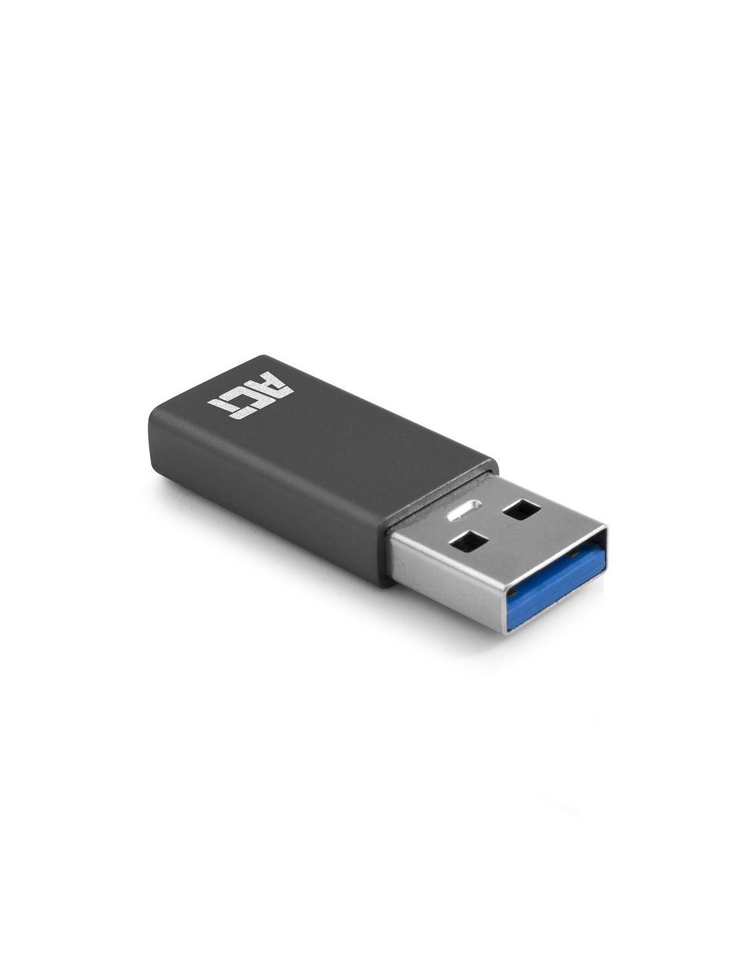 ACT AC7375 tussenstuk voor kabels USB Type-C USB Type-A Grijs