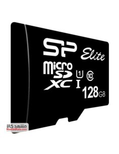 Silicon Power 128GB Elite MicroSDXC Class10 UHS-1 tot 85Mb/s incl. SD-adapter Zwart