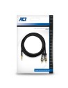 ACT AC3607 audio kabel 5 m 2 x RCA 3.5mm Zwart