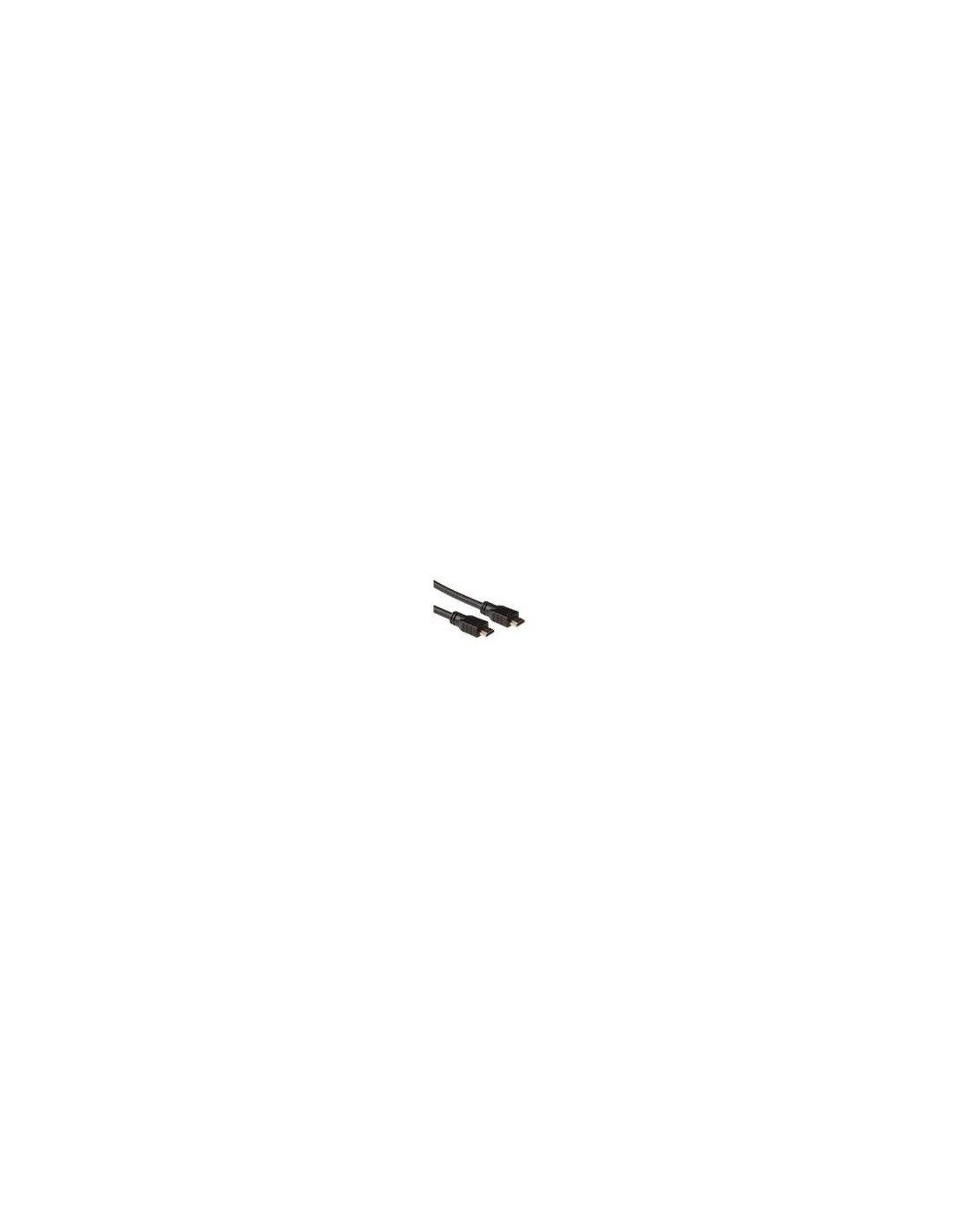 ACT AK3901 HDMI kabel 1 m HDMI Type A (Standaard) Zwart