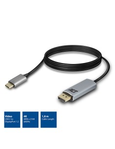 ACT AC7035 USB-C naar DisplayPort kabel 1,8 meter