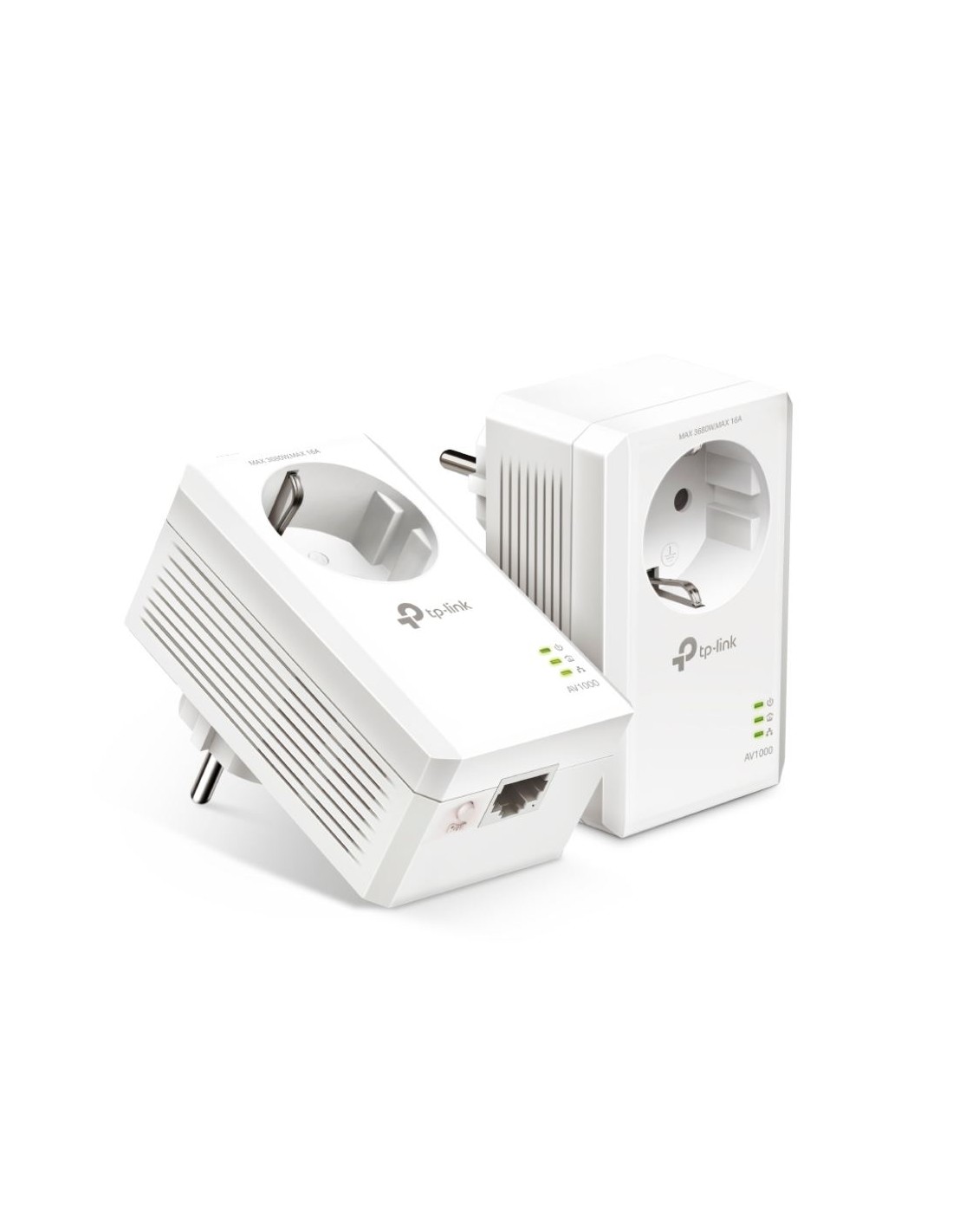 TP-LINK AV1000 Gigabit Passthrough Powerline Starter Kit