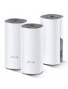TP-LINK Deco E4 (3-pack) Dual-band (2.4 GHz / 5 GHz) Wi-Fi 5 (802.11ac) Wit, Grijs 2 Intern