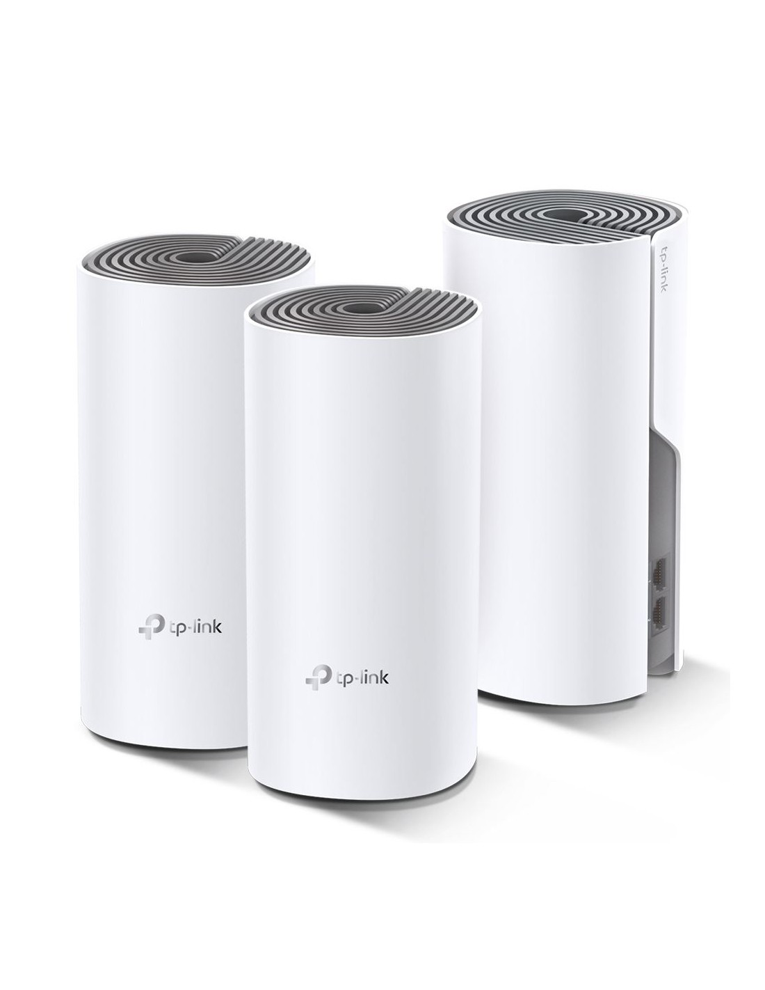 TP-LINK Deco E4 (3-pack) Dual-band (2.4 GHz / 5 GHz) Wi-Fi 5 (802.11ac) Wit, Grijs 2 Intern