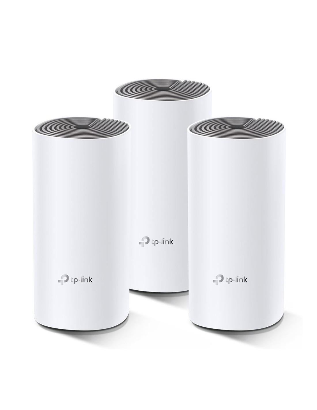 TP-LINK Deco E4 (3-pack) Dual-band (2.4 GHz / 5 GHz) Wi-Fi 5 (802.11ac) Wit, Grijs 2 Intern