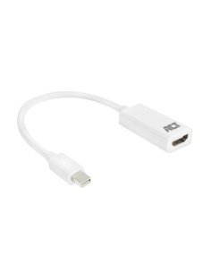 ACT AC7525 video kabel adapter 0,15 m Mini DisplayPort HDMI Type A (Standaard) Wit