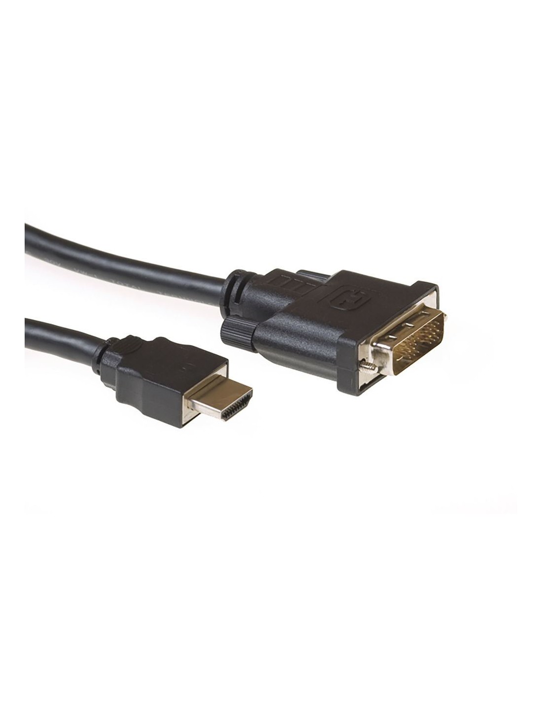 ACT AC7520 video kabel adapter 2 m HDMI Type A (Standaard) DVI-D Zwart