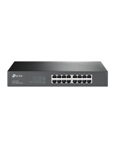 TP-LINK TL-SG1016D Unmanaged Gigabit Ethernet (10 100 1000) Zwart