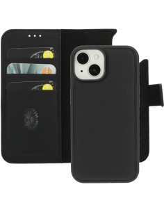 Mobiparts Leather 2 in 1 Wallet Case Apple iPhone 15 14 Black 2