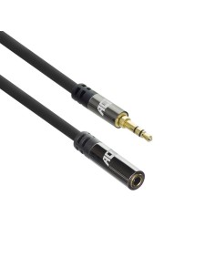 ACT AC3615 audio kabel 2 m 3.5mm Zwart