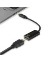 ACT AC7305 video kabel adapter 0,15 m USB Type-C HDMI Type A (Standaard) Zwart