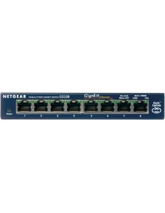 Netgear ProSAFE Unmanaged Switch - GS108GE - Desktop - 8 Gigabit Ethernet poorten 10 100 1000 Mbps