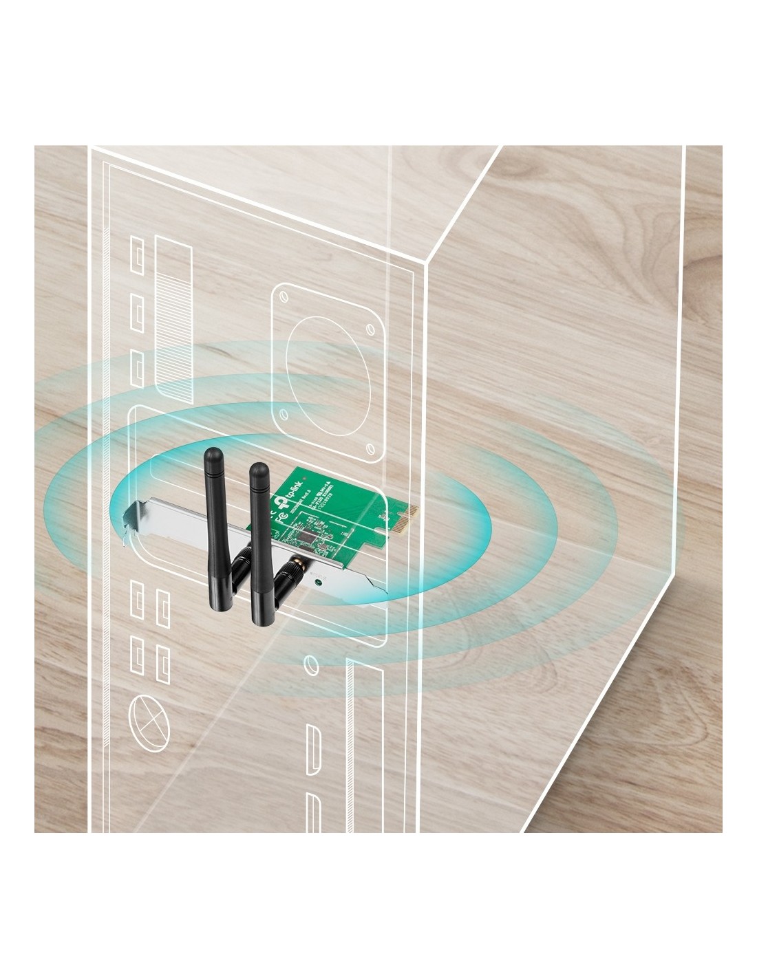 TP-LINK TL-WN881ND Intern WLAN 300 Mbit s