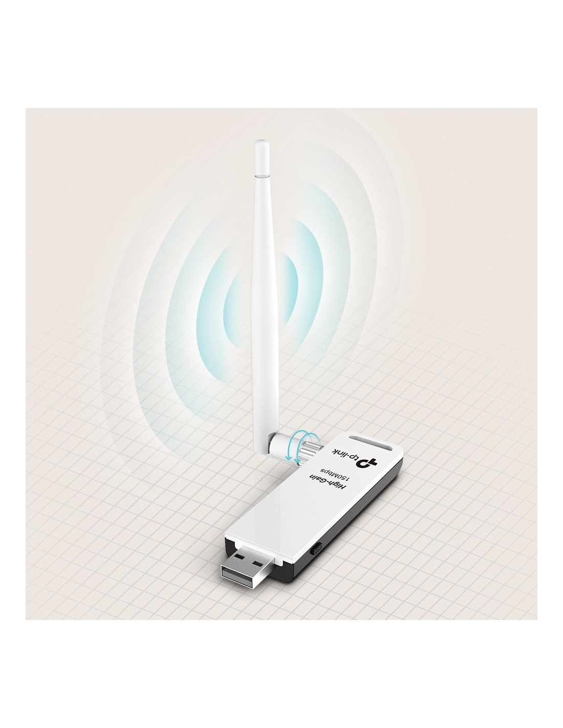TP-LINK TL-WN722N netwerkkaart WLAN 150 Mbit s
