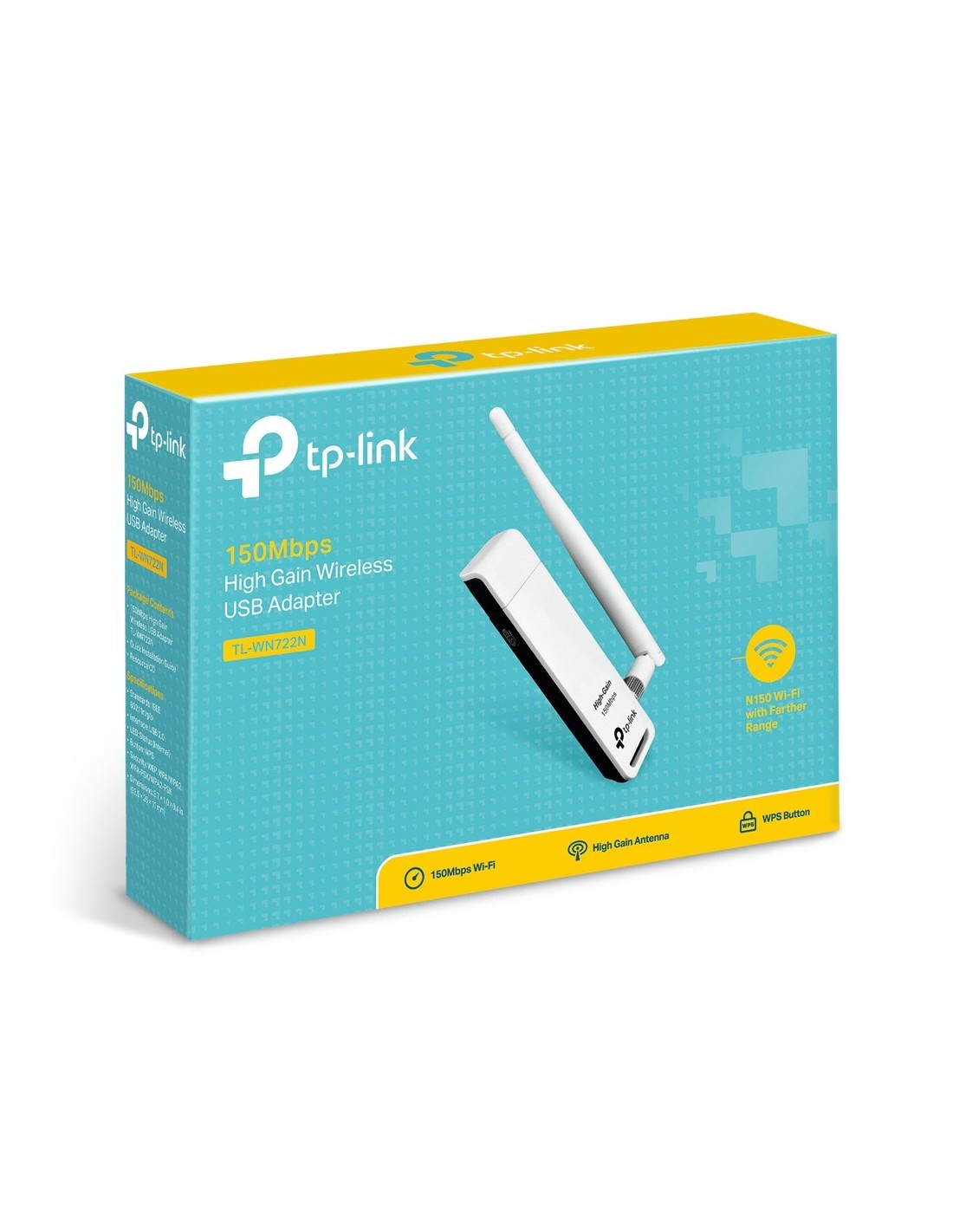 TP-LINK TL-WN722N netwerkkaart WLAN 150 Mbit s