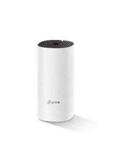 TP-LINK DECO E4 (1-pack) Dual-band (2.4 GHz / 5 GHz) Wi-Fi 5 (802.11ac) Wit, Grijs Intern