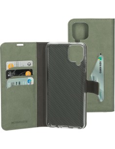 Mobiparts Classic Wallet Case Samsung Galaxy A12 (2021) Stone Green