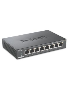 D-Link DGS-108 netwerk-switch Unmanaged Zwart