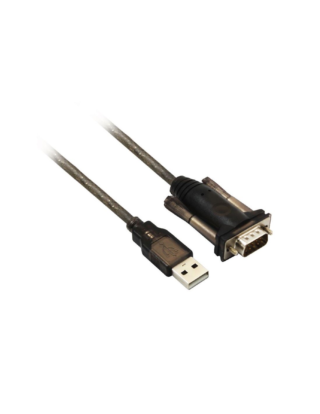 ACT AC6000 seriële kabel Zwart 1,5 m USB Type-A DB-9