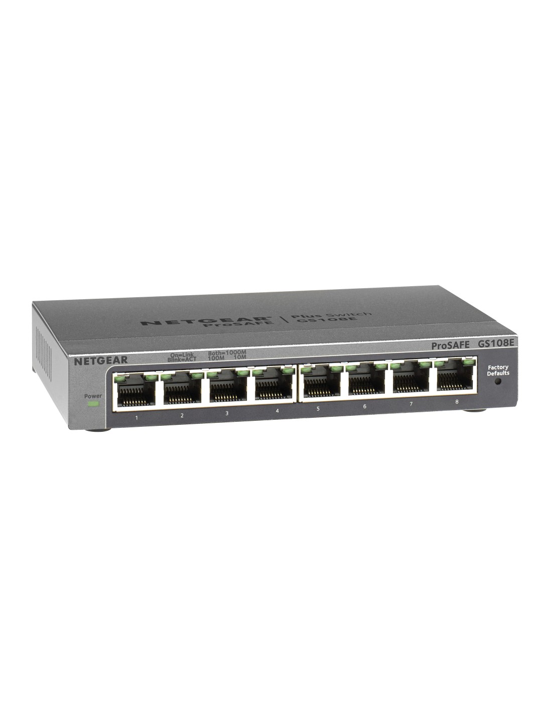 NETGEAR GS108E Gigabit Switch 8-port