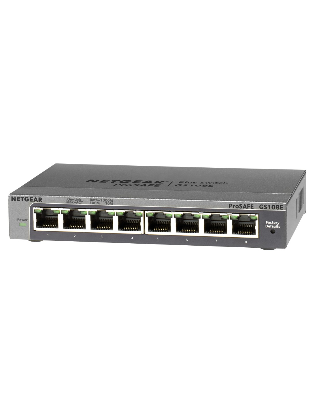 NETGEAR GS108E Gigabit Switch 8-port