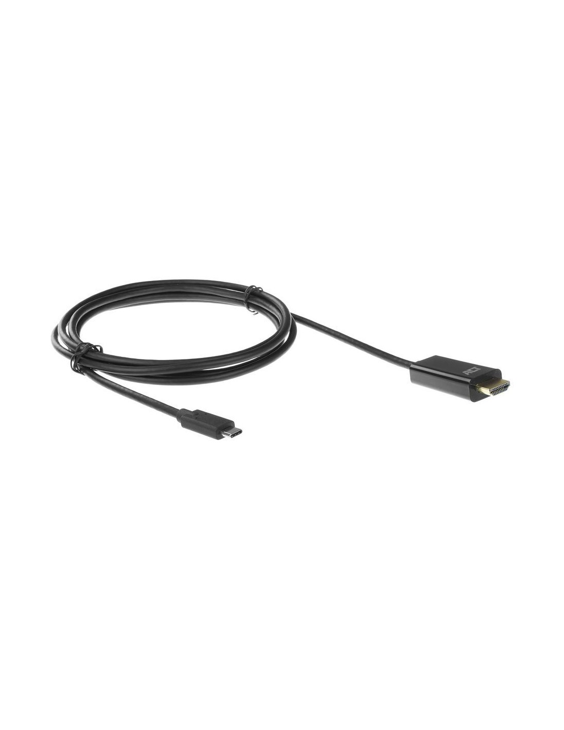 ACT AC7315 video kabel adapter 2 m USB Type-C HDMI Type A (Standaard) Zwart