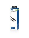ACT AC3020 USB-kabel 1 m USB 3.2 Gen 1 (3.1 Gen 1) USB A USB C Zwart