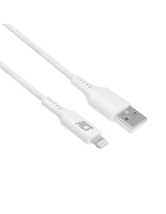 ACT AC3012 Lightning-kabel 2 m Wit